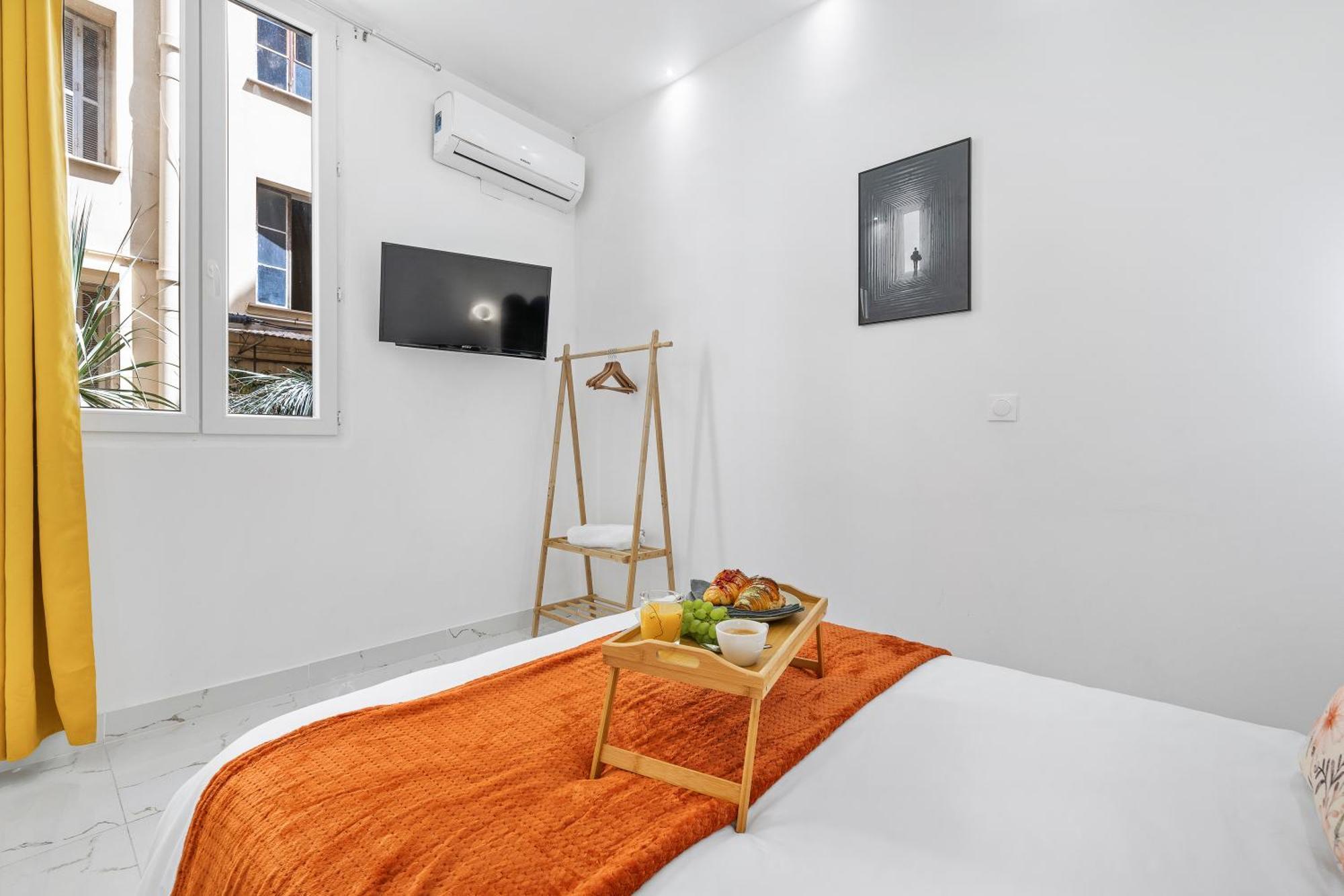2 Rooms - Hyper Centre - Air-Conditioned - Terrace - Quiet - Tramway - Equipped Kitchen - Wifi Nice Eksteriør bilde